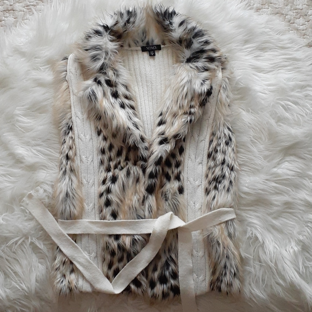 XOXO Faux Fur Vest